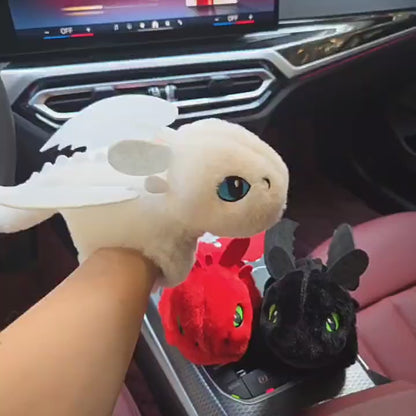 How To Train Your Dragon Toothless Plush Hand Bracelet | Soft Dragon Wristband for Kids & Adults