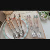 Cute Capybara Stainless Steel Fork & Spoon Set with Case – Kids Lunch Cutlery