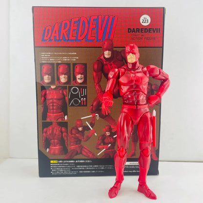 CT Toys No. 223 Daredevil Comic Version Movable Action Figure with Accessories | 6-Inch Superhero Collectible Model Toy for Marvel Fans