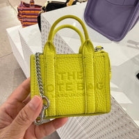 Mini Tote Bag Keychain – Cute Designer Style Coin Purse Keyring | Kawaii Mini Handbag Charm for Girls & Women