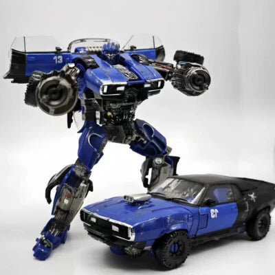 BMB HMK-07 Titan Prime Transforming Robot Action Figure | Premium Convertible Mecha Collectible | Robot to Muscle Car
