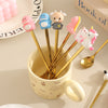 Stainless steel cartoon design cutlery, creative gift box set