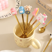 Stainless steel cartoon design cutlery, creative gift box set