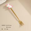 Stainless steel cartoon design cutlery, creative gift box set