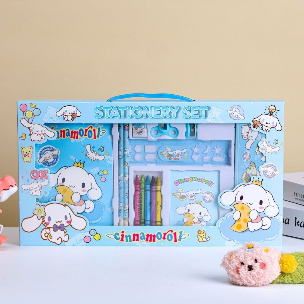 Cute Cartoon Stationery Gift Set for Kids – Unicorn, Space, Dinosaur &amp; Bunny Theme