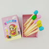 Colorful Matchstick Eraser (Pack of 2)