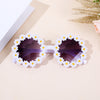 Flower design round Space Kids Sunglasses